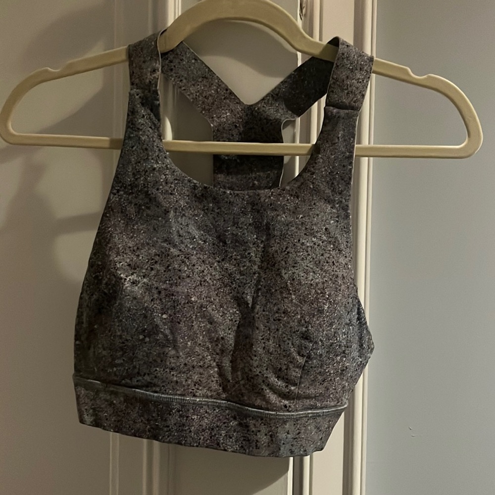 Super fun print lululemon bra